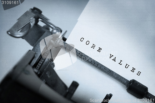 Image of Vintage typewriter