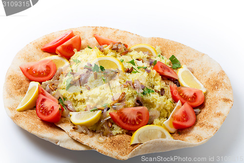 Image of Syrian fish with rice