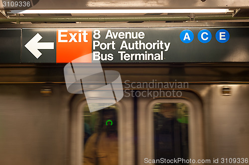 Image of NYC subway