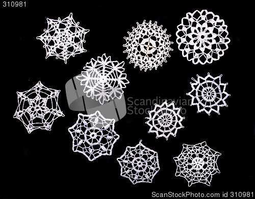 Image of snowflakes