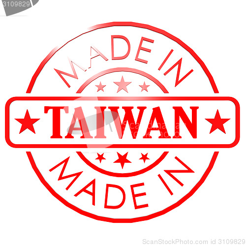 Image of Made in Taiwan red seal
