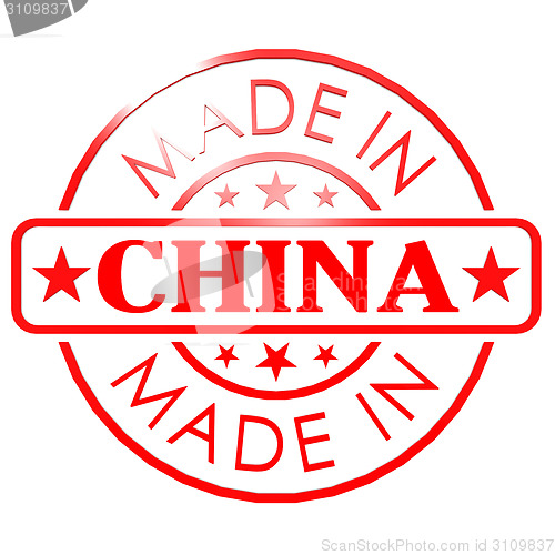 Image of Made in China red seal