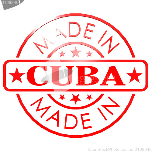 Image of Made in Cuba red seal