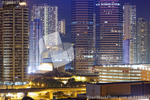 Image of hong kong night