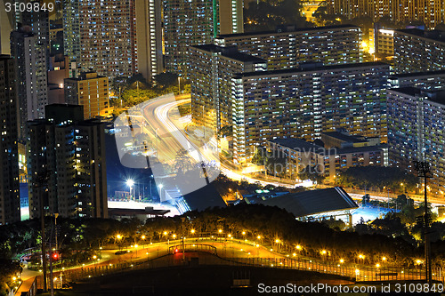 Image of hong kong night