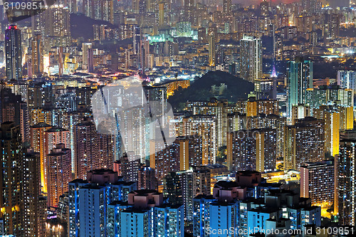 Image of hong kong night