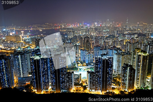 Image of hong kong night