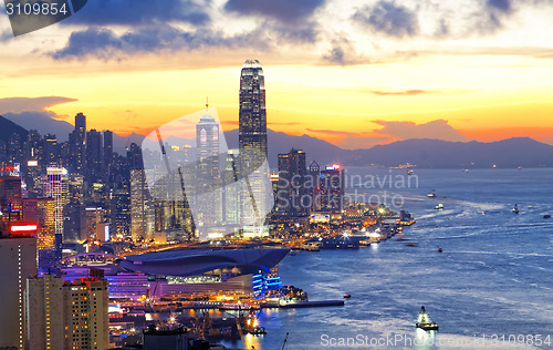 Image of hongkong night