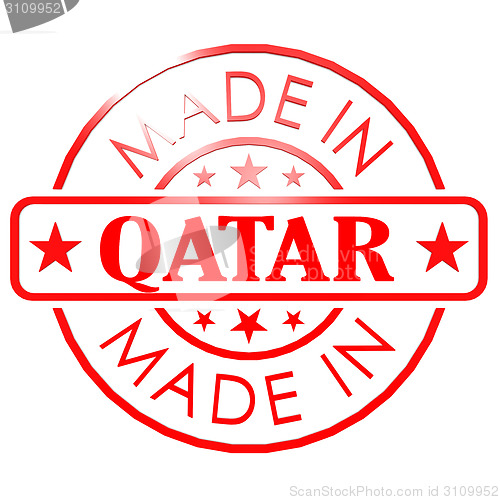 Image of Made in Qatar red seal