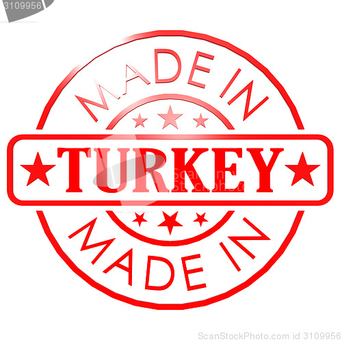 Image of Made in Turkey red seal