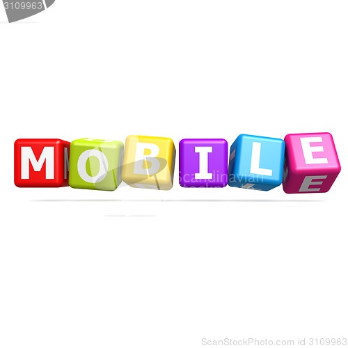 Image of Cube puzzle mobile