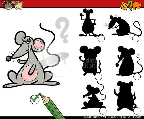 Image of education shadows game cartoon