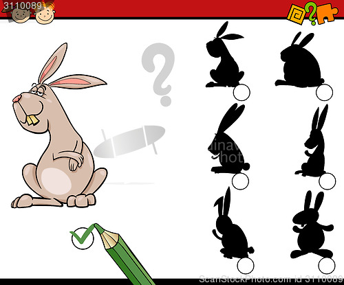 Image of education shadows game cartoon