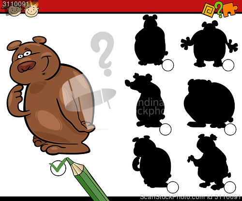 Image of education shadows game cartoon