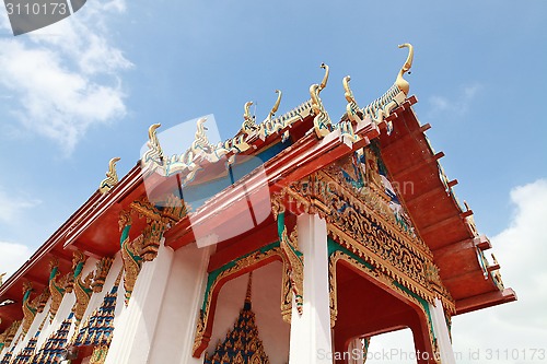 Image of temple gable