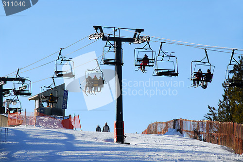 Image of Downhill skiing