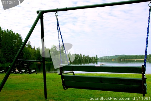 Image of Bench swing