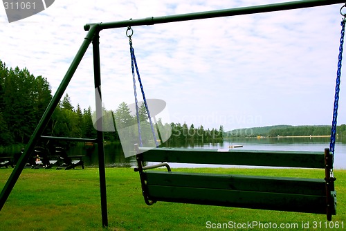 Image of Bench swing