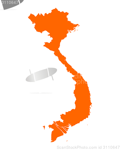 Image of Map of Vietnam