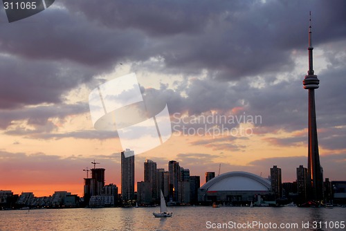 Image of Toronto city skyline