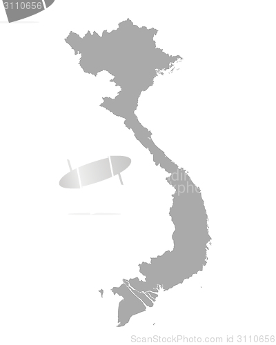 Image of Map of Vietnam