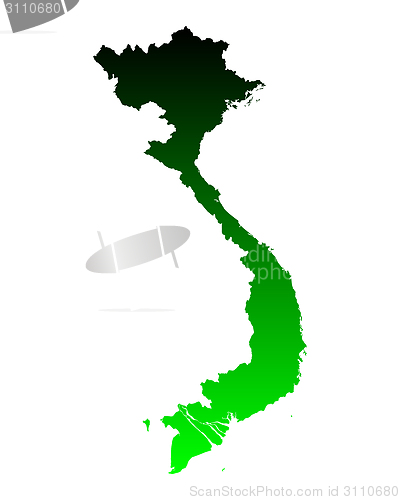 Image of Map of Vietnam