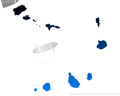 Image of Map of Cape Verde