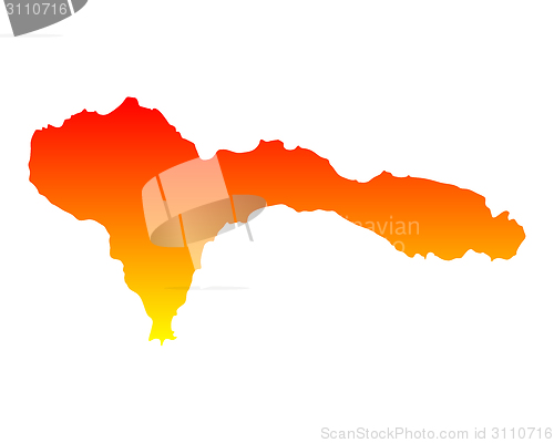 Image of Map of Sao Nicolau