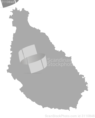 Image of Map of Santiago