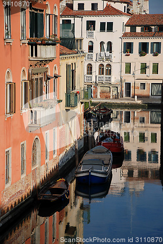 Image of Venice city buildings reflections