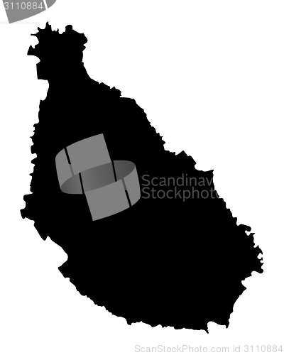 Image of Map of Santiago