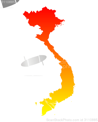 Image of Map of Vietnam