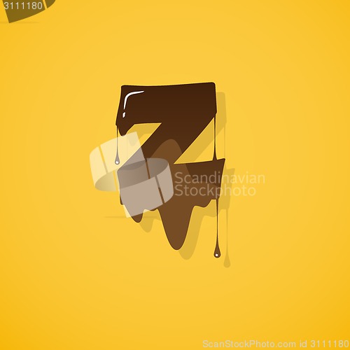 Image of Chocolate letter 