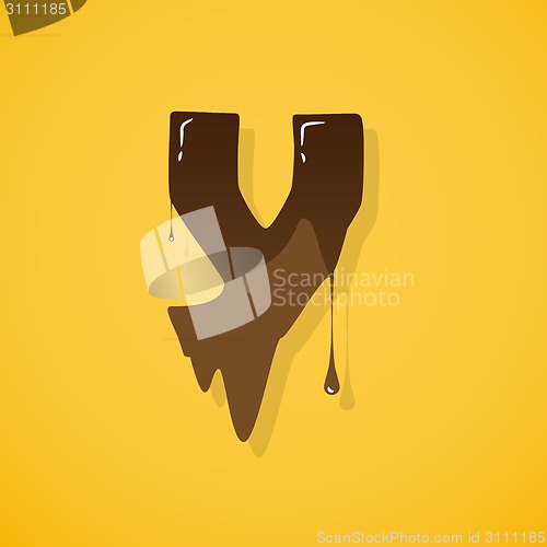 Image of Chocolate letter 