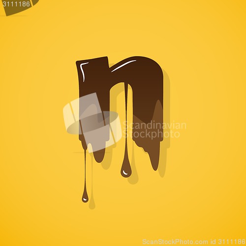 Image of Chocolate letter 
