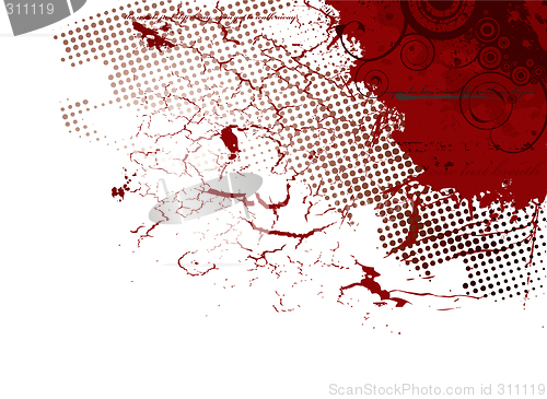 Image of abstract blood