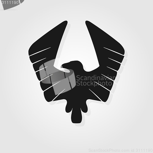 Image of Eagle symbol - vector illustration