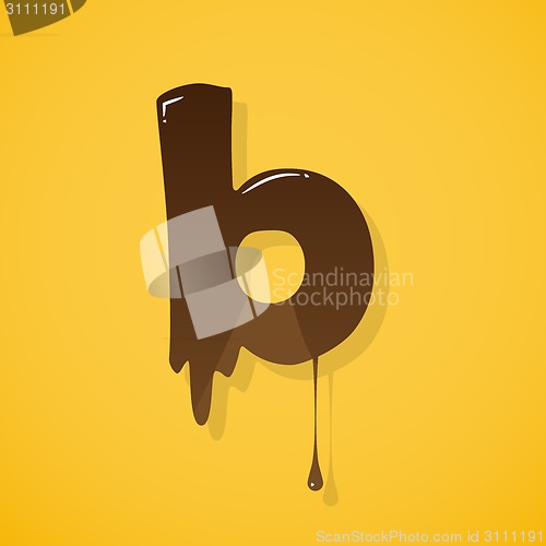 Image of Chocolate letter 