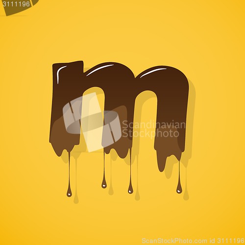 Image of Chocolate letter 