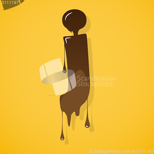 Image of Chocolate letter 