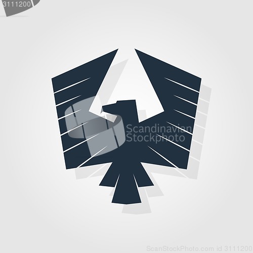 Image of Eagle symbol - vector illustration