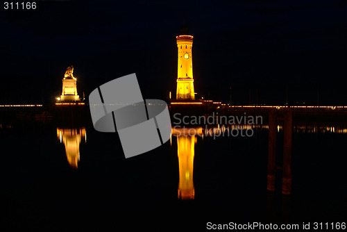 Image of port Lindau harbour