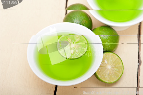 Image of green lime lemonade 