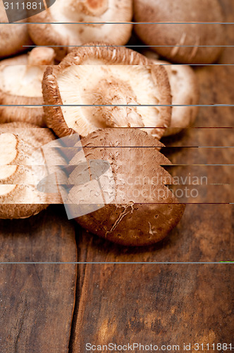 Image of shiitake mushrooms