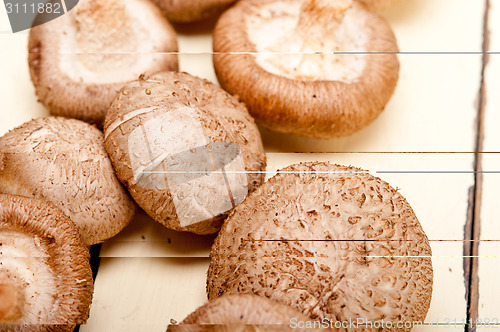 Image of shiitake mushrooms