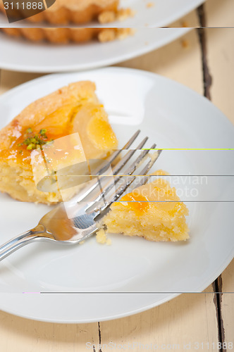 Image of fresh pears pie dessert cake 