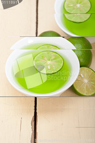 Image of green lime lemonade 