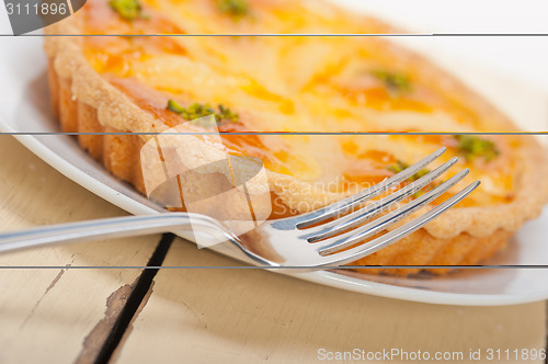 Image of fresh pears pie dessert cake 