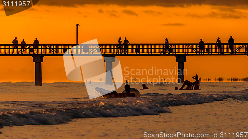 Image of Sunset on Fort Myers Beach