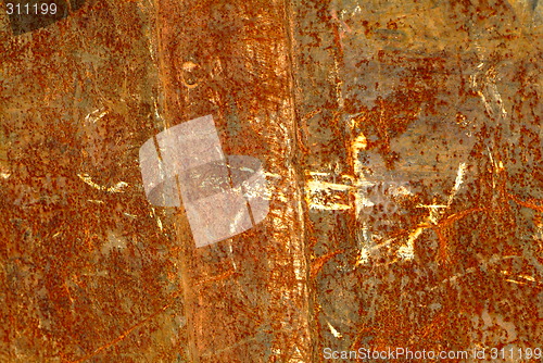 Image of rusty wall